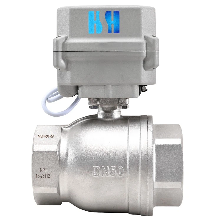 Stainless steel 2 electric ball valve